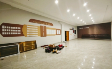 食品企业公司文化墙制作