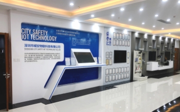 城安物联企业荣誉墙设计效果图