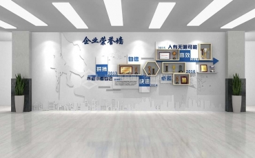 公司企业文化建设展示墙设计图片赏析